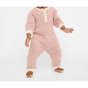NEW OSO & ME kid's archie jumpsuit in pink